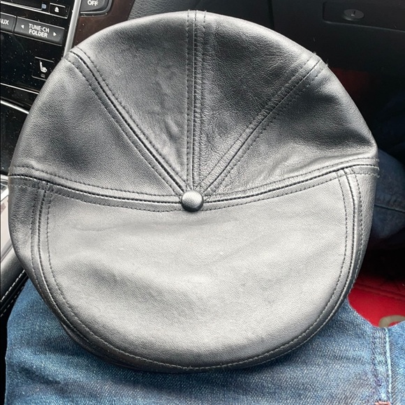 Genuine leather Goorin bros drivers cap - Picture 2 of 4